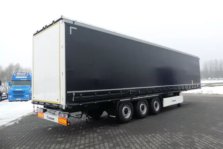 Krone FIRANKA / OŚ PODNOSZONA / OPONY 100% / PALECIARA / zdjęcie 9