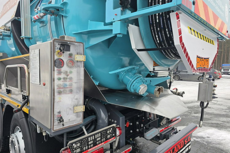 MAN HUWER HYDROVIDE WUKO KOMBI DO CZYSZCZENIA KANAŁÓW EURO6 WUKO asenizacyjny separator beczka odpady czyszczenie kanalizacj zdjęcie 20