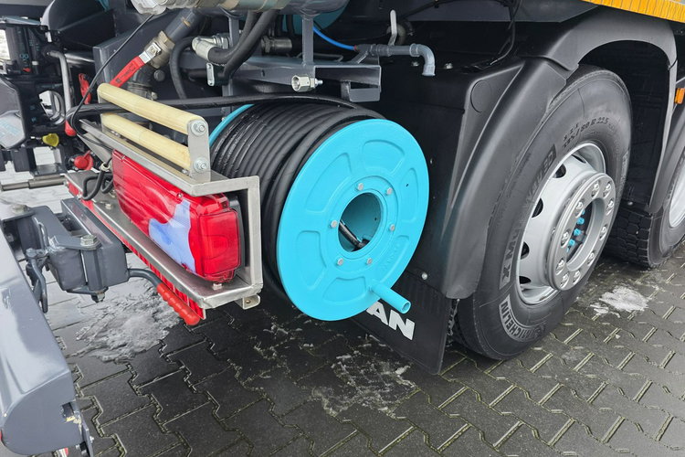 MAN HUWER HYDROVIDE WUKO KOMBI DO CZYSZCZENIA KANAŁÓW EURO6 WUKO asenizacyjny separator beczka odpady czyszczenie kanalizacj zdjęcie 25