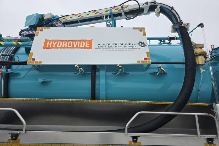 MAN HUWER HYDROVIDE WUKO KOMBI DO CZYSZCZENIA KANAŁÓW EURO6 WUKO asenizacyjny separator beczka odpady czyszczenie kanalizacj zdjęcie 31