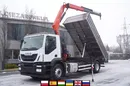 Iveco Stralis 19.310 E6 4x2 / Fassi F155A.0.22 / 690 MTH / pilot / NOWA 3-stronna wywrotka zdjęcie 1
