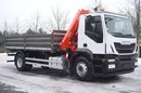 Iveco Stralis 19.310 E6 4x2 / Fassi F155A.0.22 / 690 MTH / pilot / NOWA 3-stronna wywrotka zdjęcie 7