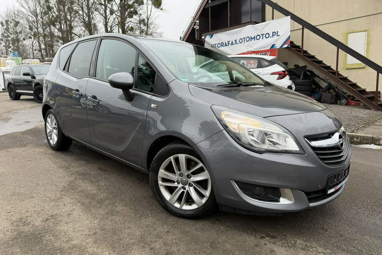 Opel Meriva Klimatronic 2-stref, Podgrz. fotele + kierownica, PDC 2x, Ele szyby zdjęcie 4