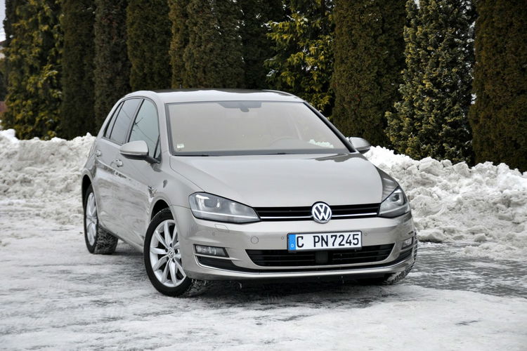 Volkswagen Golf 2.0TDI(150KM) Radar ACC Xenon Led Navi Rude Skóry DSG Dynaudio Alu17" zdjęcie 2