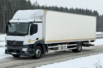 Mercedes ANTOS 1827 Kontener Sprowadzony Euro 6 Półsypialka Książka Serwisowa , 24 Euro Palety , Klima , Blokada Mostu , ASR Łóżko