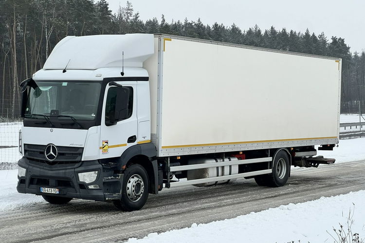 Mercedes ANTOS 1827 Kontener Sprowadzony Euro 6 Półsypialka Książka Serwisowa , 24 Euro Palety , Klima , Blokada Mostu , ASR Łóżko zdjęcie 1