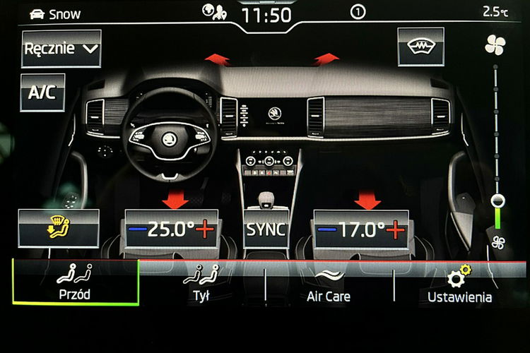 Skoda Kodiaq 4x4 2.0 TSI SKÓRA+Led MATRIX+ACC GWARANCJA 1wł Krajowy Bezwypadk FV23% 4x2 zdjęcie 39