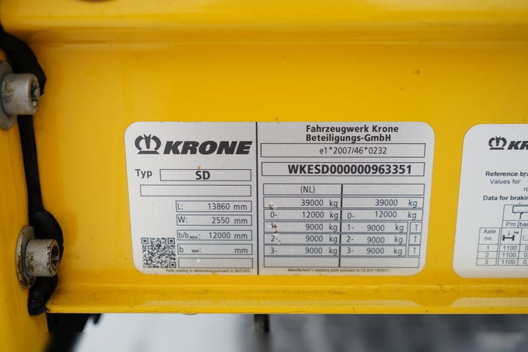 DAF XF 480 / ZESTAW / MEGA / SSC / 2022 / + KRONE / FIRANKA / DACH PODNOSZONY  zdjęcie 43