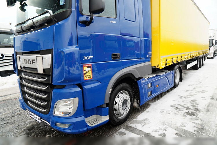 DAF XF 480 / ZESTAW / MEGA / SSC / 2022 / + KRONE / FIRANKA / DACH PODNOSZONY  zdjęcie 7