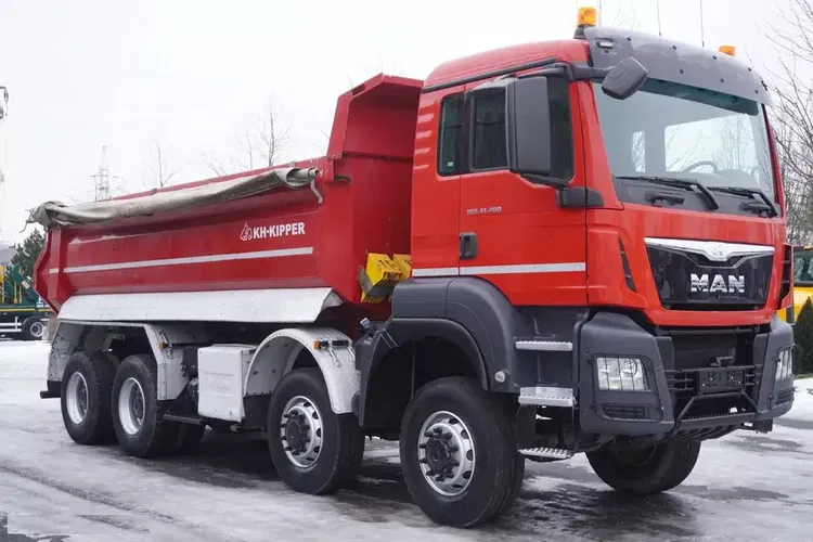 MAN TGS 41.480 8x8 E6 / Wywrotka KH-Kipper zdjęcie 12