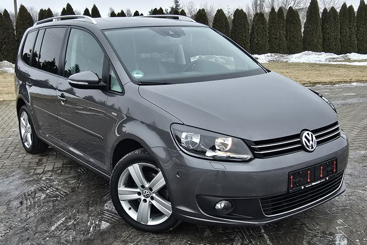 Volkswagen Touran 1.6tdi AUTOMAT.Navigacja.Panorama Dach.Kam.Cof.Serwis, zdjęcie 1