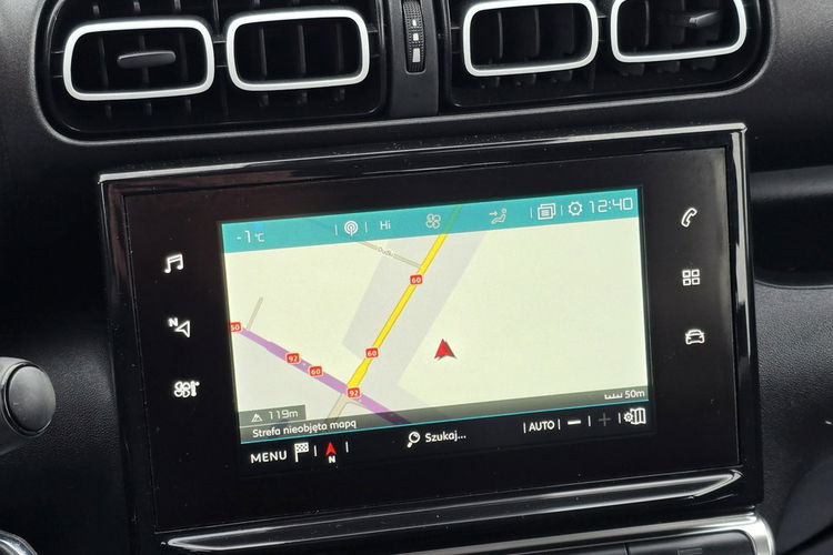 Citroen C3 Aircross 1.2Turbo Benz. Asystent.Pasa Ruchu.Navigacja.Ledy.Parktronic.Tempomat zdjęcie 34