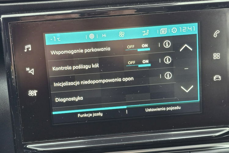 Citroen C3 Aircross 1.2Turbo Benz. Asystent.Pasa Ruchu.Navigacja.Ledy.Parktronic.Tempomat zdjęcie 38