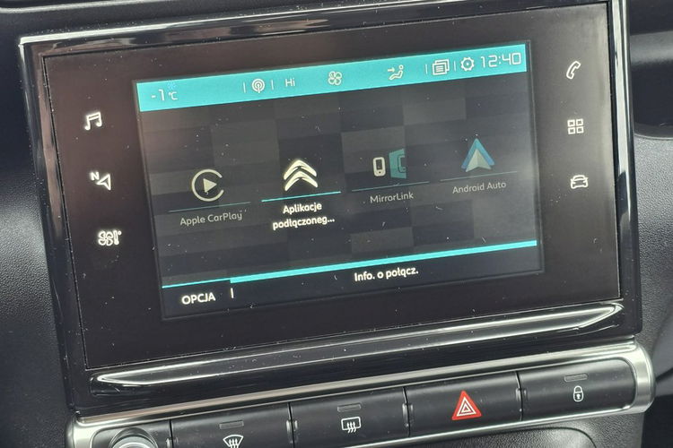 Citroen C3 Aircross 1.2Turbo Benz. Asystent.Pasa Ruchu.Navigacja.Ledy.Parktronic.Tempomat zdjęcie 39