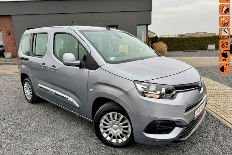 Toyota Proace City Verso SALON PL / 5 OSÓB / Klimatronic / Tempomat / 130KM / Gwarancja zdjęcie 1