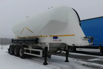 KAESSBOHRER 35000 / SILOS / DO MATERIAŁÓW SYPKICH / OŚ PODNOSZONA /