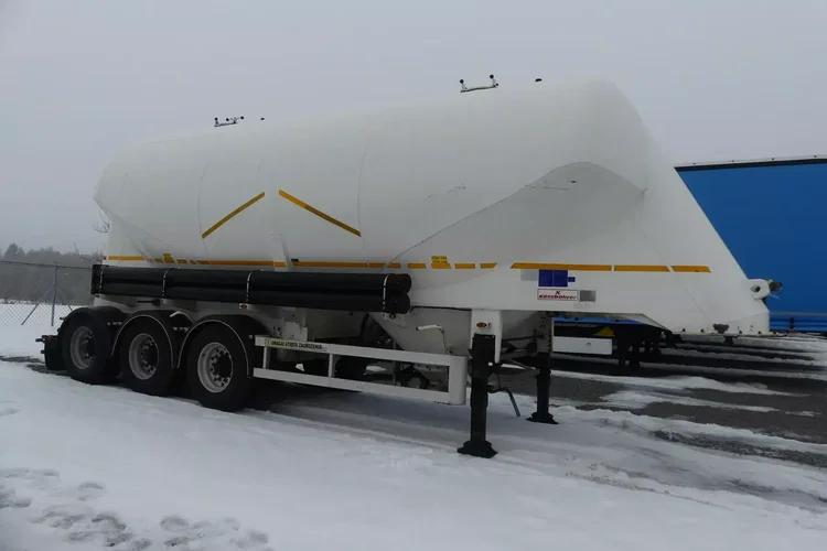 KAESSBOHRER 35000 / SILOS / DO MATERIAŁÓW SYPKICH / OŚ PODNOSZONA / zdjęcie 11
