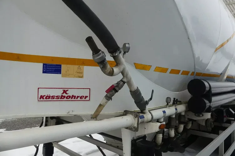 KAESSBOHRER 35000 / SILOS / DO MATERIAŁÓW SYPKICH / OŚ PODNOSZONA / zdjęcie 17