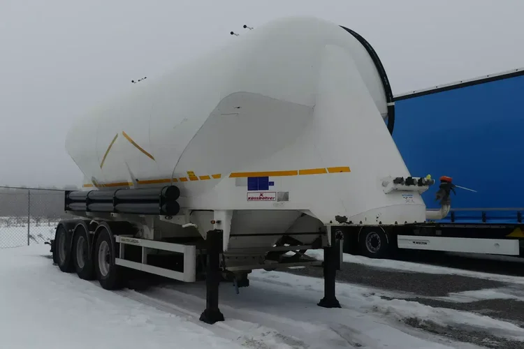 KAESSBOHRER 35000 / SILOS / DO MATERIAŁÓW SYPKICH / OŚ PODNOSZONA / zdjęcie 2