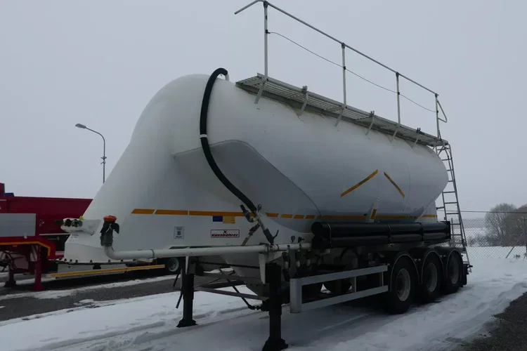 KAESSBOHRER 35000 / SILOS / DO MATERIAŁÓW SYPKICH / OŚ PODNOSZONA / zdjęcie 20
