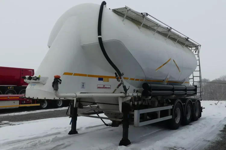 KAESSBOHRER 35000 / SILOS / DO MATERIAŁÓW SYPKICH / OŚ PODNOSZONA / zdjęcie 3