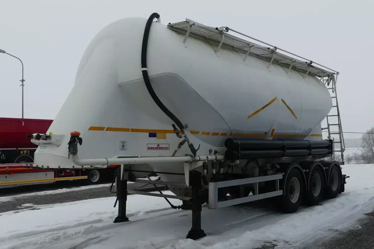 KAESSBOHRER 35000 / SILOS / DO MATERIAŁÓW SYPKICH / OŚ PODNOSZONA / zdjęcie 4