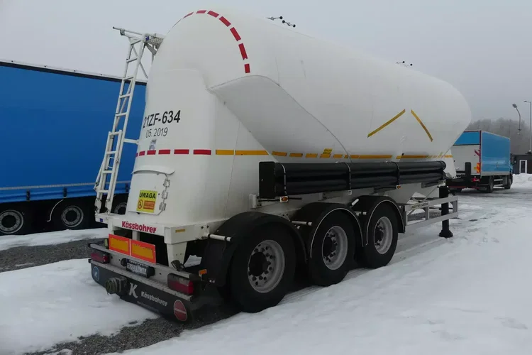 KAESSBOHRER 35000 / SILOS / DO MATERIAŁÓW SYPKICH / OŚ PODNOSZONA / zdjęcie 8