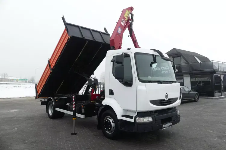 Renault MIDLUM 16.240 / WYWROTKA + HDS SKŁADANY W Z / zdjęcie 10