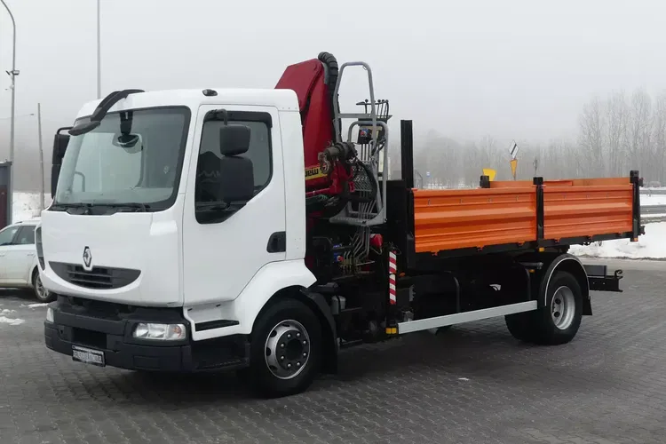 Renault MIDLUM 16.240 / WYWROTKA + HDS SKŁADANY W Z / zdjęcie 22