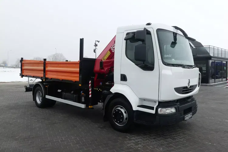 Renault MIDLUM 16.240 / WYWROTKA + HDS SKŁADANY W Z / zdjęcie 28
