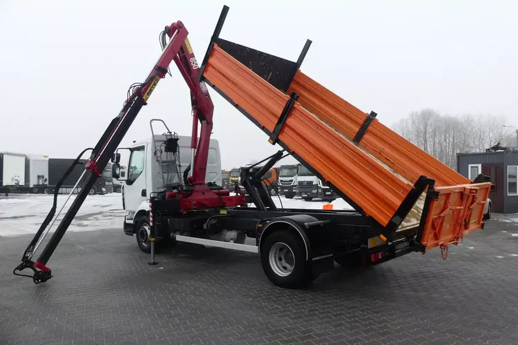 Renault MIDLUM 16.240 / WYWROTKA + HDS SKŁADANY W Z / zdjęcie 4