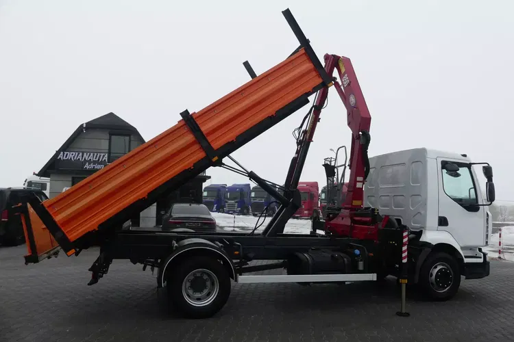 Renault MIDLUM 16.240 / WYWROTKA + HDS SKŁADANY W Z / zdjęcie 8