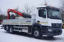 Mercedes Arocs 2536 6x2 E6 / Fassi F195A.0.23 / pilot / rotator / platforma burtowa 16 EPAL zdjęcie 11