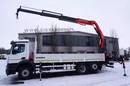 Mercedes Arocs 2536 6x2 E6 / Fassi F195A.0.23 / pilot / rotator / platforma burtowa 16 EPAL zdjęcie 3