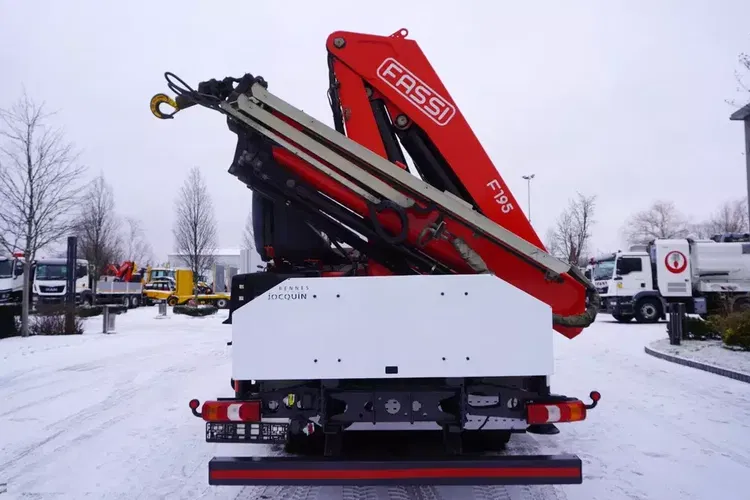 Mercedes Arocs 2536 6x2 E6 / Fassi F195A.0.23 / pilot / rotator / platforma burtowa 16 EPAL zdjęcie 7