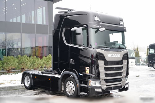 Scania S 560 / MEGA / RETARDER / KLIMA POSTOJOWA / LOWDECK / 2022 ROK /