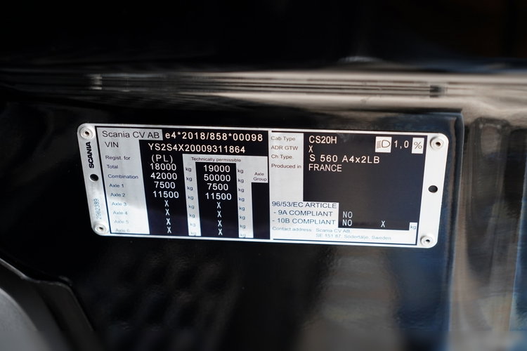Scania S 560 / MEGA / RETARDER / KLIMA POSTOJOWA / LOWDECK / 2022 ROK / zdjęcie 37
