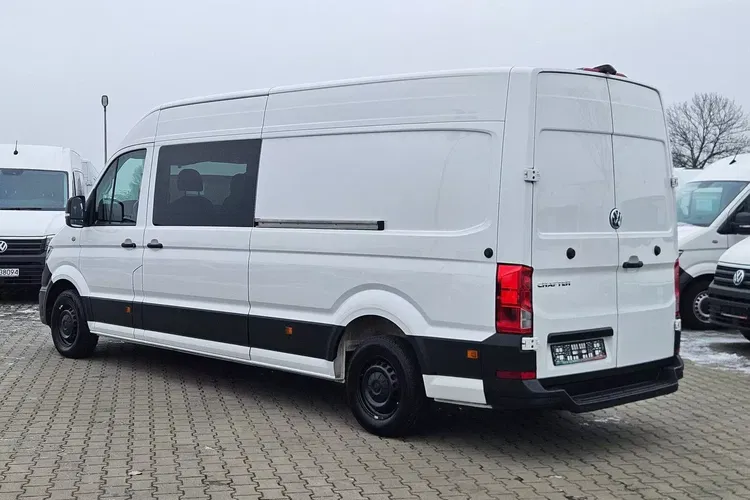 Volkswagen Crafter L4H2 119900zł NETTO Brygadówka 7 osób 2.0TDi/140KM zdjęcie 12