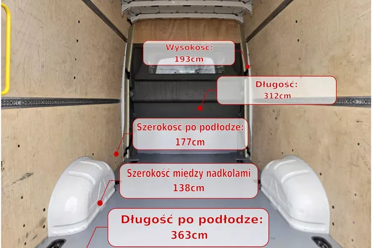 Volkswagen Crafter L4H2 119900zł NETTO Brygadówka 7 osób 2.0TDi/140KM zdjęcie 20