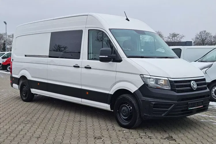 Volkswagen Crafter L4H2 119900zł NETTO Brygadówka 7 osób 2.0TDi/140KM zdjęcie 3