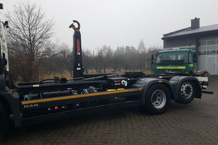 MAN TGS 26.430 3 OSIE HAKOWIEC MULTILIFT OPTIMA 20S KLIMA 6x2 zdjęcie 12