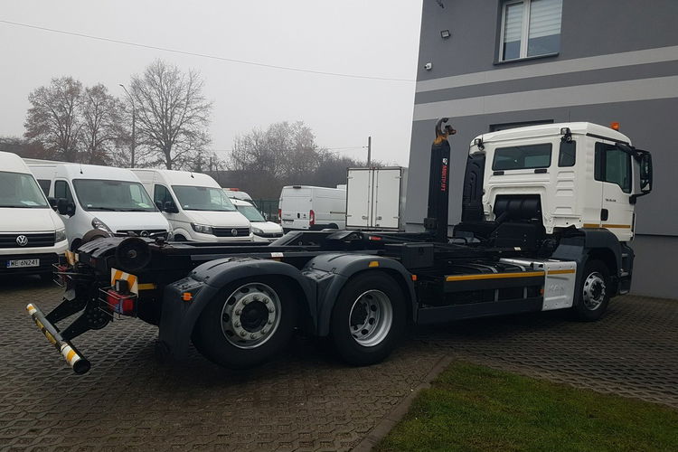 MAN TGS 26.430 3 OSIE HAKOWIEC MULTILIFT OPTIMA 20S KLIMA 6x2 zdjęcie 6