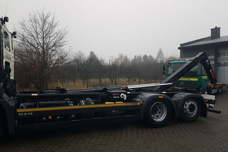MAN TGS 26.430 3 OSIE HAKOWIEC MULTILIFT OPTIMA 20S KLIMA 6x2 zdjęcie 13
