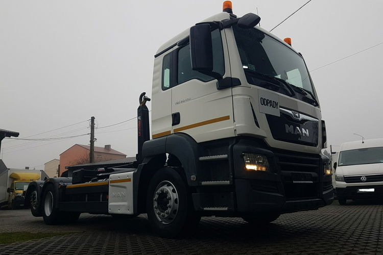 MAN TGS 26.430 3 OSIE HAKOWIEC MULTILIFT OPTIMA 20S KLIMA 6x2 zdjęcie 15