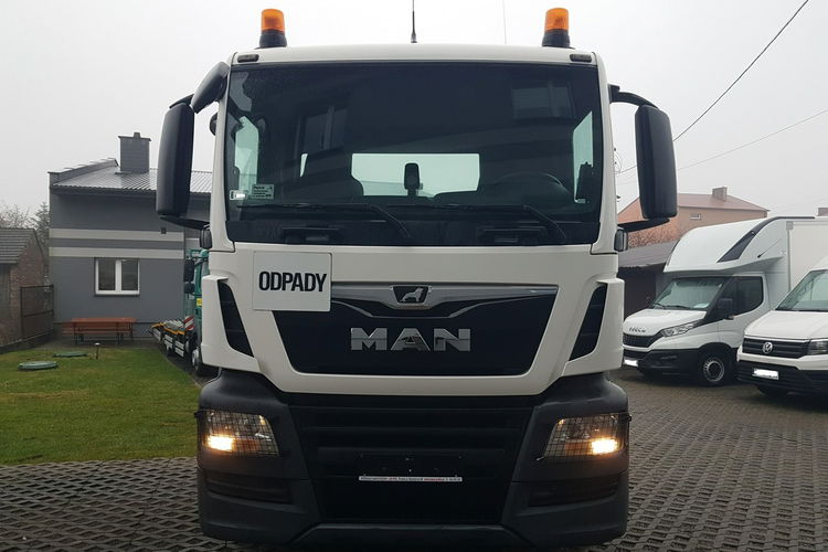 MAN TGS 26.430 3 OSIE HAKOWIEC MULTILIFT OPTIMA 20S KLIMA 6x2 zdjęcie 3