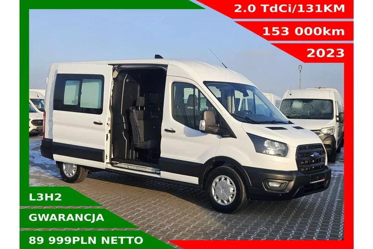 Ford transit L3H2 89999zł NETTO Brygadówka 6 osób 2.0TdCi/131KM zdjęcie 1