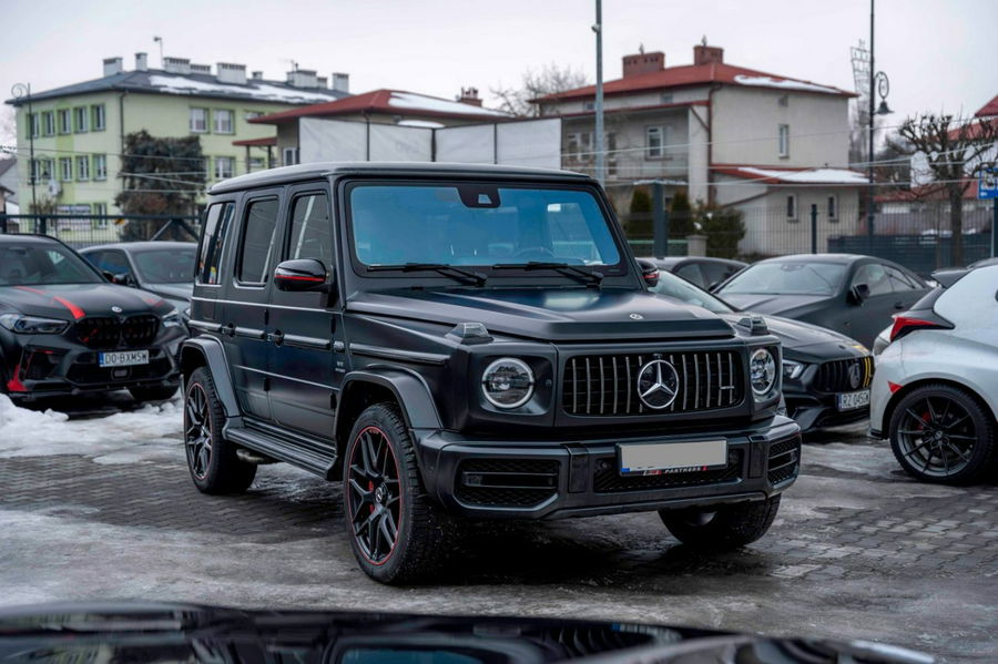 Mercedes G 63 AMG 4.0 V8 585KM / Burmester / Webasto / Salon PL / Bezwypadkowy / FV 23% zdjęcie 