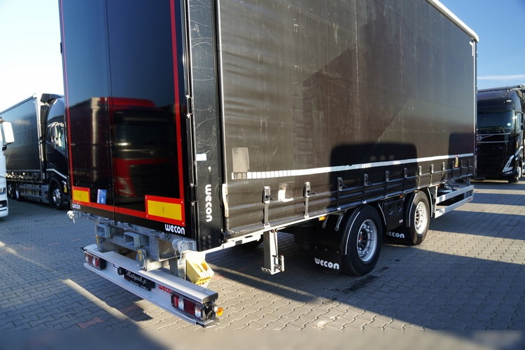 Wecon / PRZYCZEPA - 7.7 M / TANDEM / PRZEJAZDOWA / ZAWIESIE DOKI DO WÓZKA / SAF / 2023 ROK zdjęcie 14