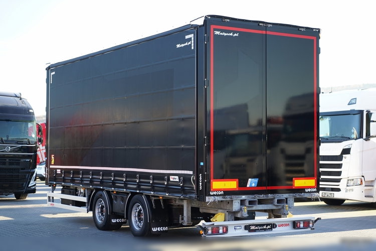Wecon / PRZYCZEPA - 7.7 M / TANDEM / PRZEJAZDOWA / ZAWIESIE DOKI DO WÓZKA / SAF / 2023 ROK zdjęcie 4