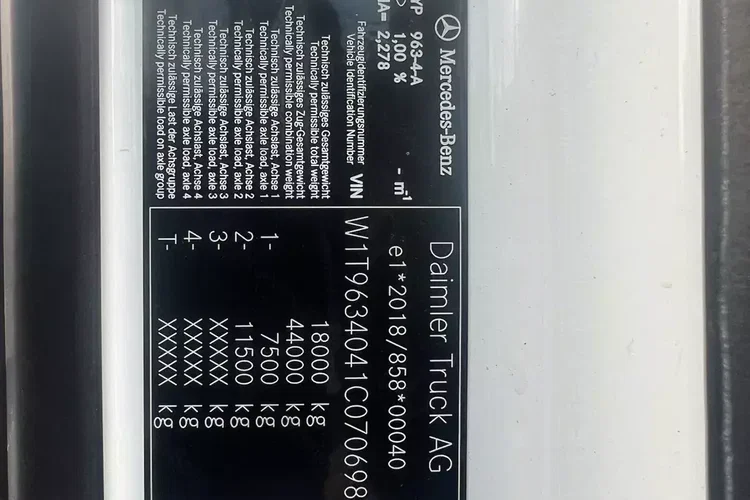 Mercedes ACTROS L GIGA prokontraktowy zdjęcie 18